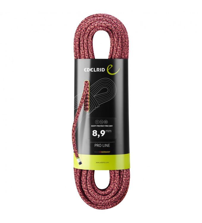 Edelrid - Swift Protect Pro Dry 8,9mm night-fire 30m