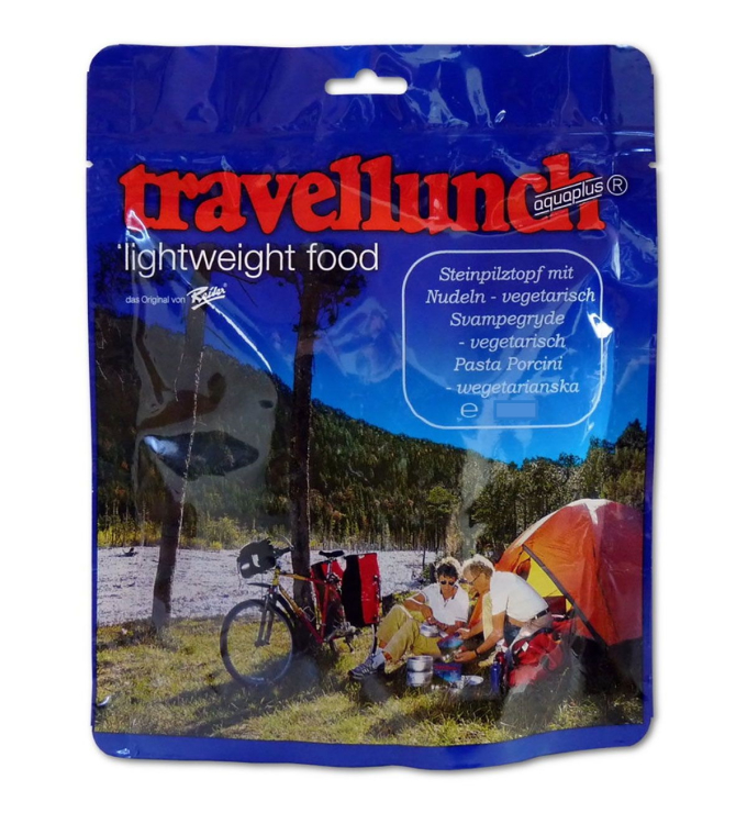 Travellunch - Steinpilztopf mit Nudeln (vegetarisch)