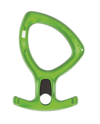 Petzl - Pirana Club Abseilgerät green