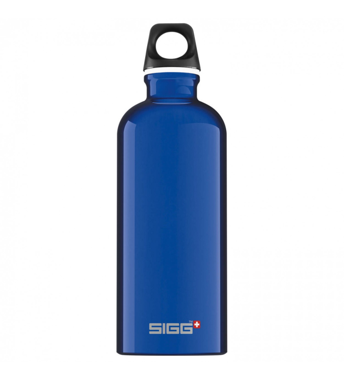 Sigg -  Alutrinkflasche Traveller 1,0L dark blue