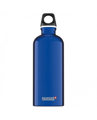 Sigg -  Alutrinkflasche Traveller 1,0L dark blue