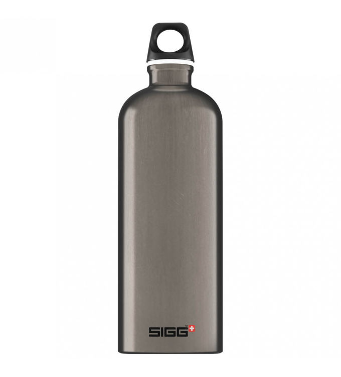 Sigg -  Alutrinkflasche Traveller 0,6L smoked pearl