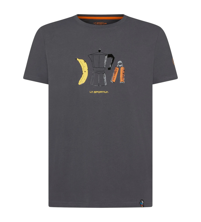 La Sportiva - Breakfast T-Shirt carbon/marple