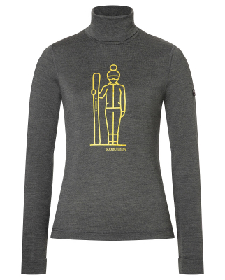 Super.Natural - W Skieuese Turtle pirate grey XS