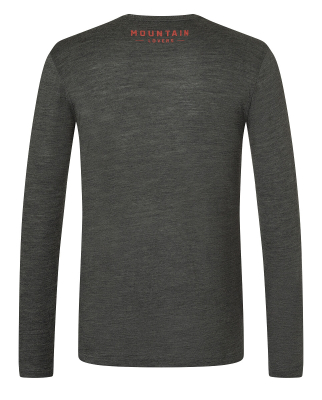 Super.Natural - M Skiing Bear LS pirate grey