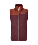 Ortovox - Fleece Plus Vest Men wine tasting