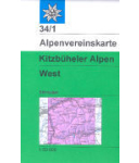 DAV - Blatt 34/1S Kitzbühler Alpen West Skitouren