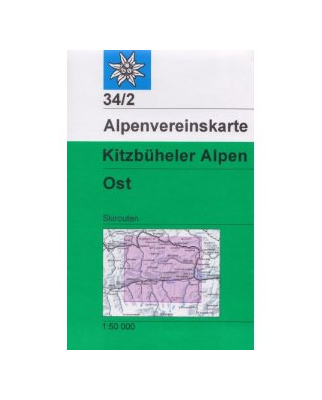 DAV - Blatt 34/2S Kitzbühler Alpen Ost Skitouren