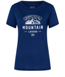 Super.Natural - W Mountain Logo Tee blue depths