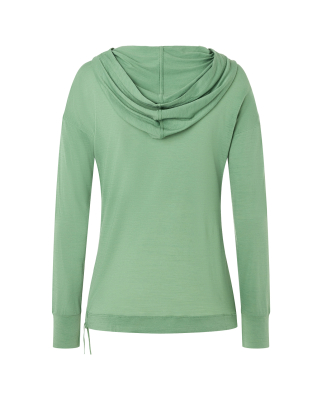 Super.Natural - W Funnel Hoodie loden frost
