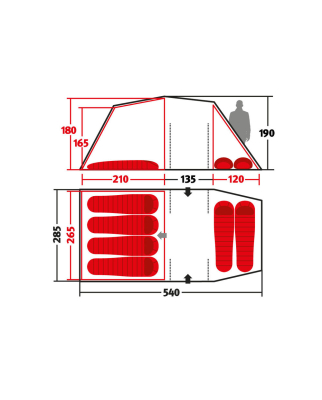 Wechsel Tents - Cirrus Travel Line