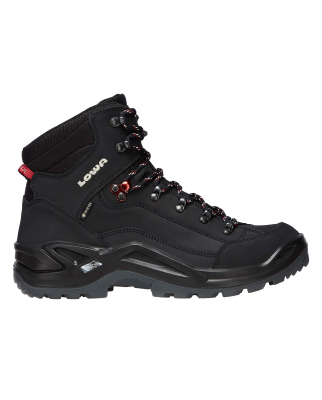 Lowa - Renegade GTX Mid schwarz/rot