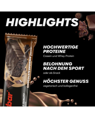 PowerBar - Protein Plus Low in Sugars Chocolate Brownie