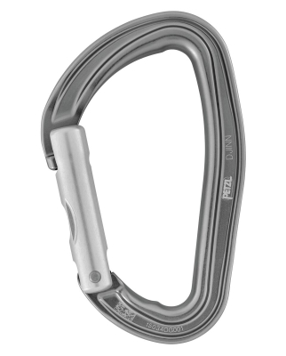 Petzl - Djinn gerader Schnapper grau