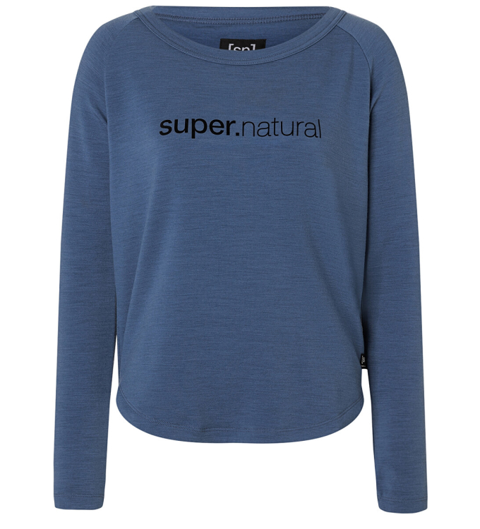 Super.Natural - W Everyday Crew night shadow blue