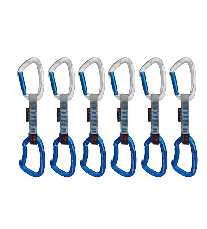 Mammut - Crag Keylock 10cm Indicator Quickdraws 6er-Pack