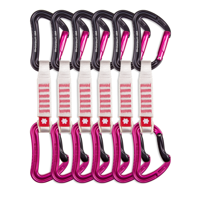 Ocun - Raven QD Zoom PA 15/22mm 6er-Pack pink