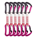 Ocun - Raven QD Zoom PA 15/22mm 6er-Pack pink