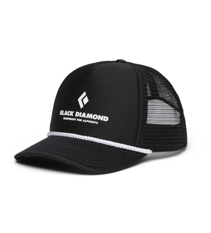 Black Diamond - Flat Bill Trucker Hat black/black