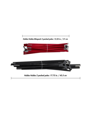 MSR - Hubba Hubba Bikepack 2 Personen-Zelt