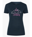 Super.Natural - W I love climbing Tee blueberry