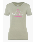 Super.Natural - W I love climbing Tee dried sage