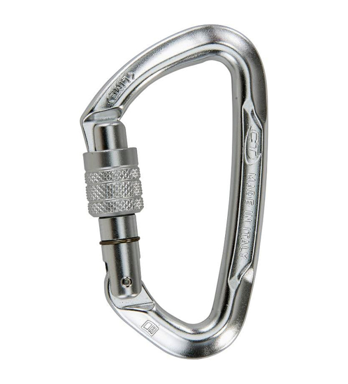 Climbing Technology - Lime Screwgate silber