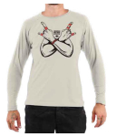 Nograd - Longsleeve NOT NOVICE terre cendree