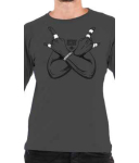 Nograd - Longsleeve NOT NOVICE mouse grey