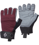 Black Diamond - Womens Crag Half-Finger Gloves bordeaux