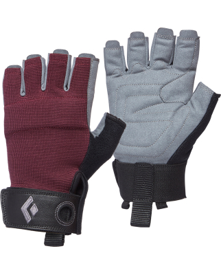 Black Diamond - Womens Crag Half-Finger Gloves bordeaux XS