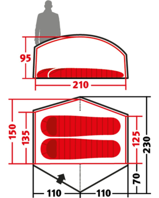 Wechsel Tents - Donna Zero-G Line