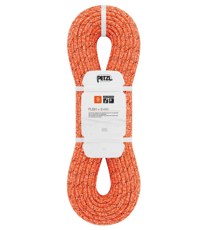 Petzl - Push+ 9mm Statikseil