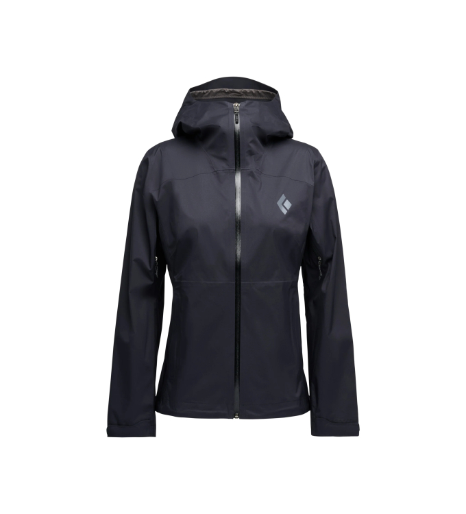 Black Diamond - Womens Fineline Stretch Rain Shell black