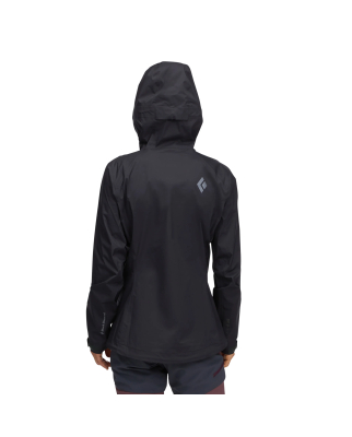Black Diamond - Womens Fineline Stretch Rain Shell black