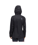 Black Diamond - Womens Fineline Stretch Rain Shell black