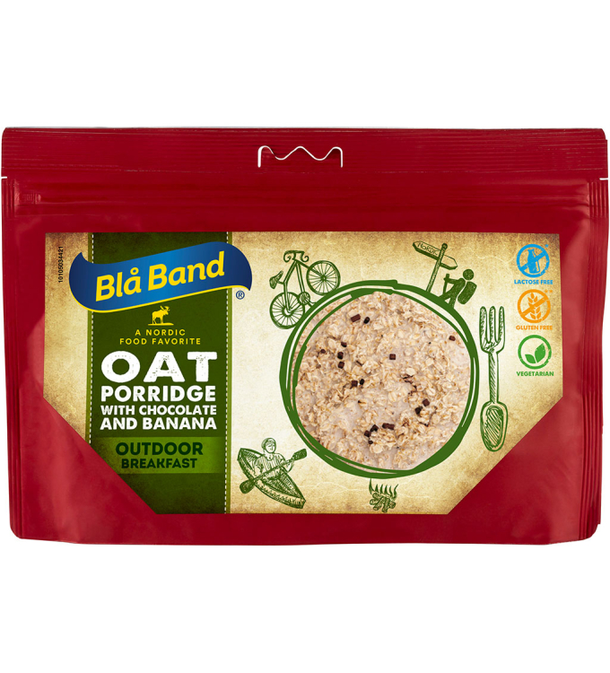 Bla Band - Haferbrei mit Schokolade und Banane