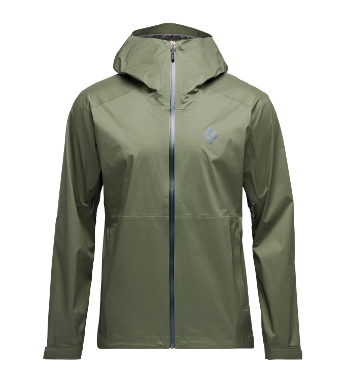 Black Diamond - Fineline Stretch Rain Shell tundra