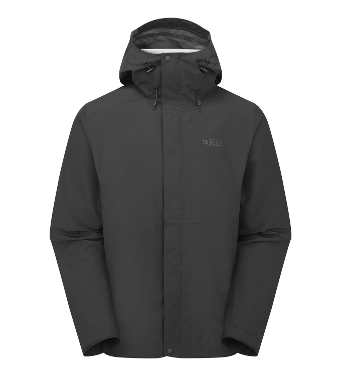 Rab - Downpour Jacket Regenjacke black
