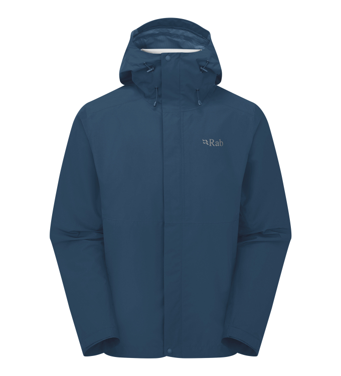 Rab - Downpour Jacket Regenjacke tempest blue