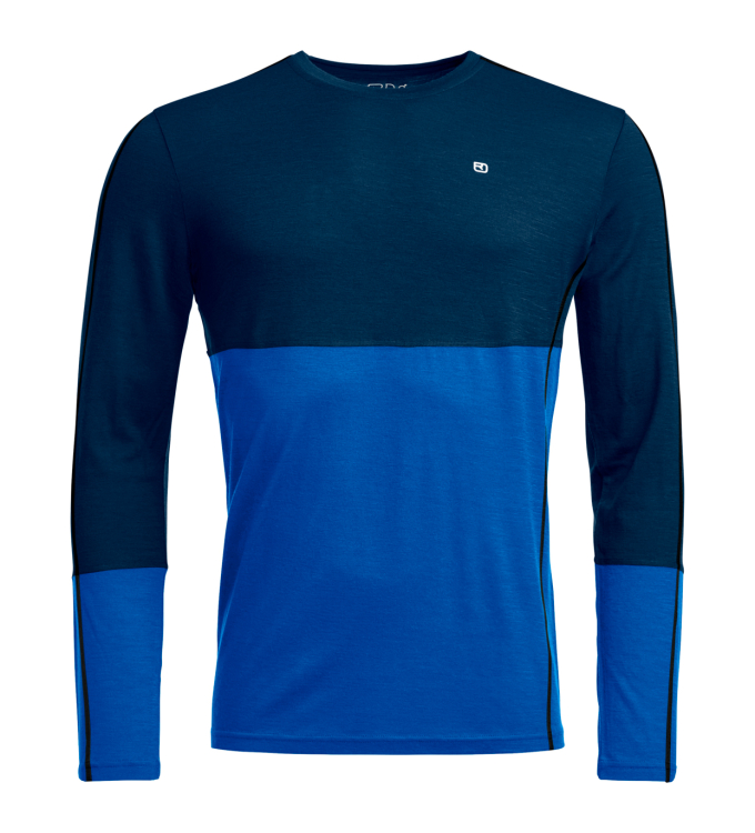 Ortovox - 185 RockNWool LS deep ocean