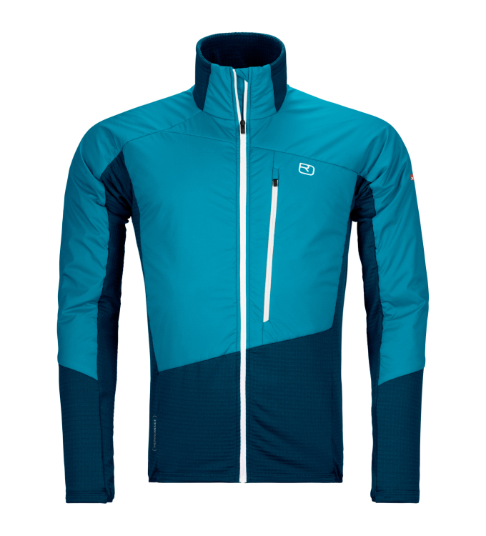 Ortovox - Westalpen Swisswool Hybrid Jacket mountain blue