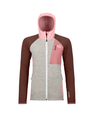 Ortovox - Fleece GP Classic Knit Hoody Women dawn rose