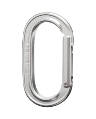 Black Diamond - Oval Keylock Karabiner