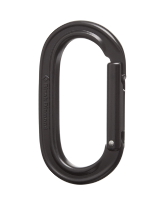 Black Diamond - Oval Keylock Karabiner