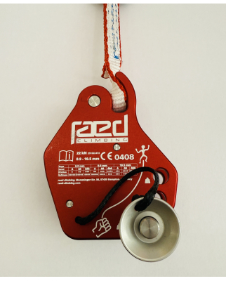 Raed Climbing - ZAED Pro Bremswiderstand inkl. Schraubkarabiner