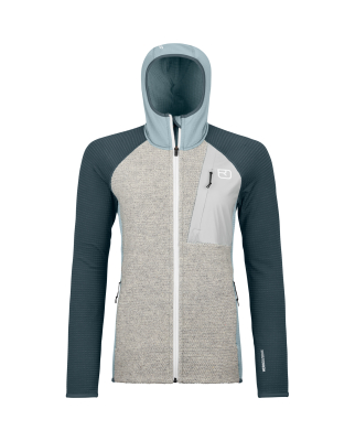 Ortovox - Fleece GP Classic Knit Hoody Women glacier grey