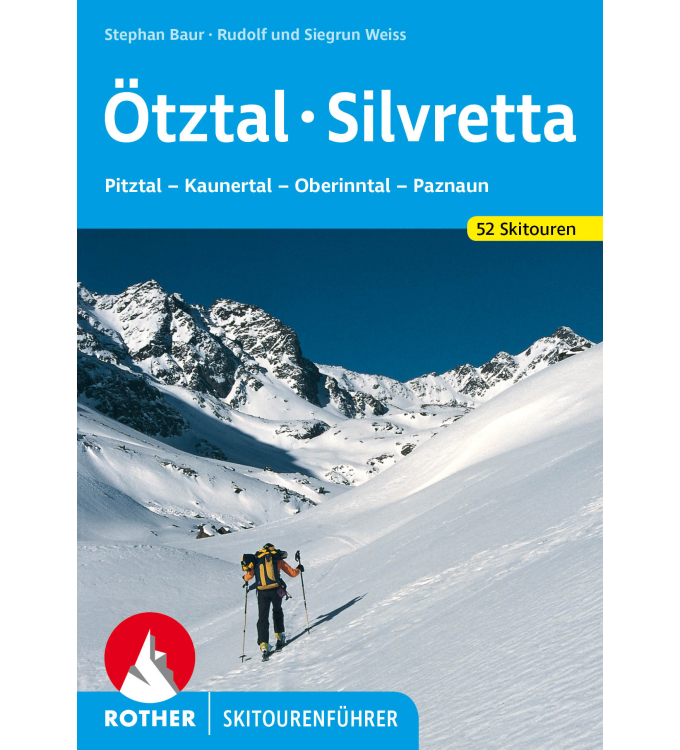 Rother Verlag - Skitourenführer Ötztal-Silvretta