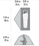 MSR - Hubba Hubba LT 1 Personen-Zelt