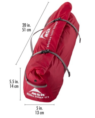 MSR - Hubba Hubba Bikepack 1 Personen-Zelt